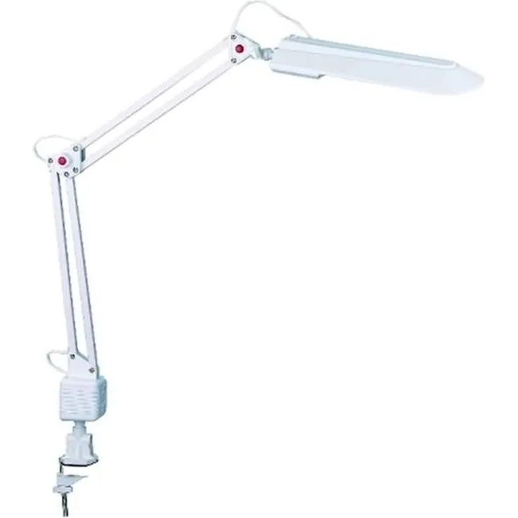 Alco Büroleuchte mit Klemmfuß 220V 11W weiß inkl. Leutmittel