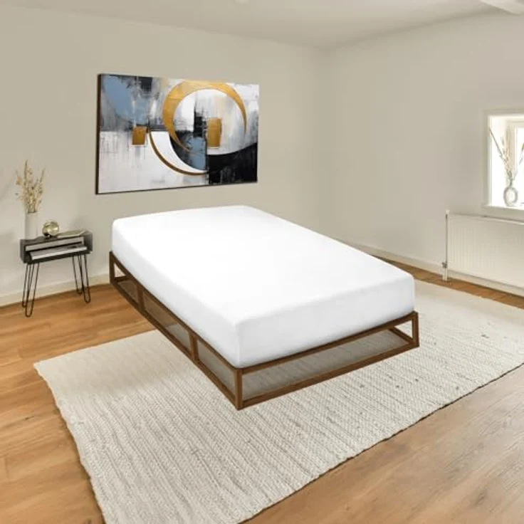 Sleezzz Vital wasserdichtes Molton Spannbettlaken mit antibakterieller Silber Veredelung 100 x 200 cm – Bild 3