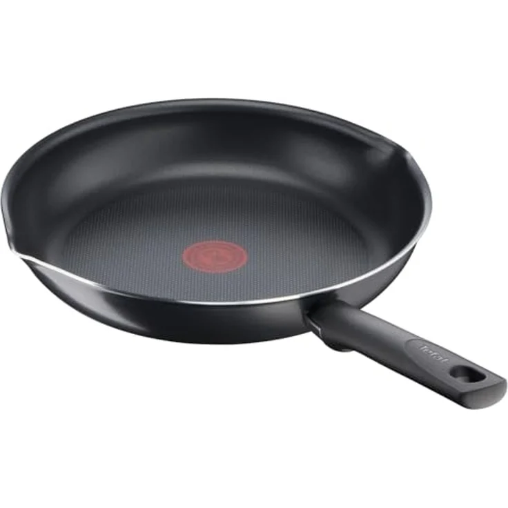 Tefal B56490 Day By Day On 3-Teiliges Pfannenset 20/24/28 Cm | Antihaftversiegeltes Kochgeschirr | Tiefe Form | Hochleistungsfähige Titanium Antihaftversiegelung | Temperaturindikator, Schwarz – Bild 6