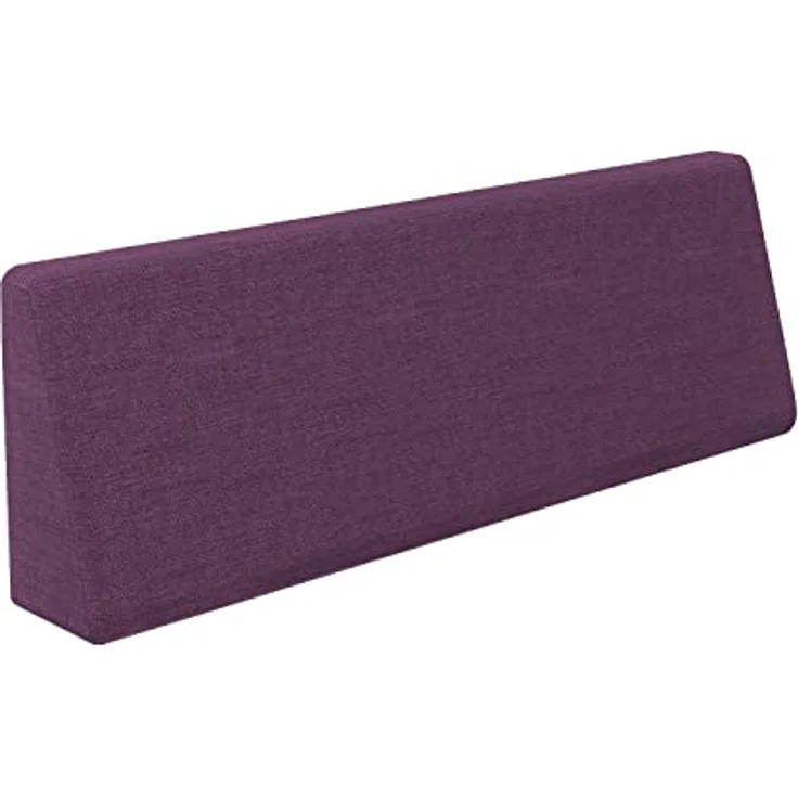 chilly pilley Palettenkissen Gartenkissen Palettenauflage Palettenpolster Indoor Outdoor Waschbar Abnehmbar Sitzkissen Rückenkissen (Rückenkissen 120 x 40 x 10/20, Violett) – Bild 3