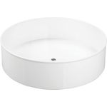 Drehteller Organizer drehbares Ordnungssystem Gewürzregal mDesign weiß