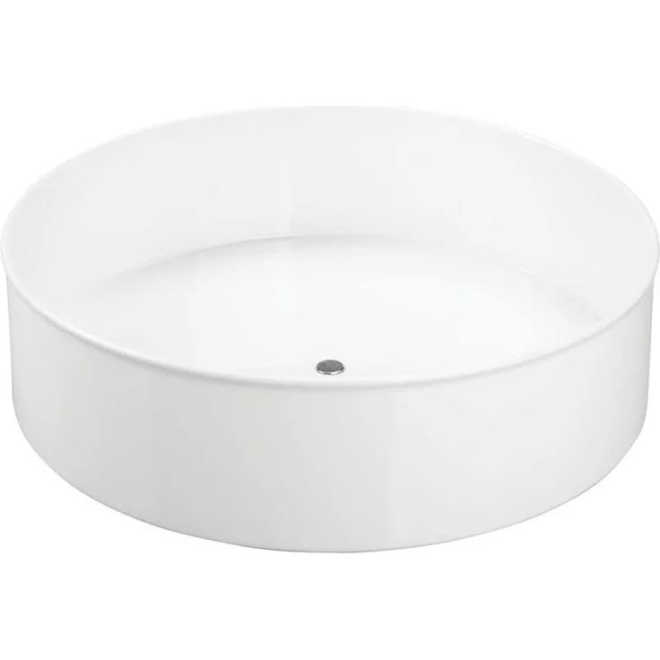 Drehteller Organizer drehbares Ordnungssystem Gewürzregal mDesign weiß – Bild 1