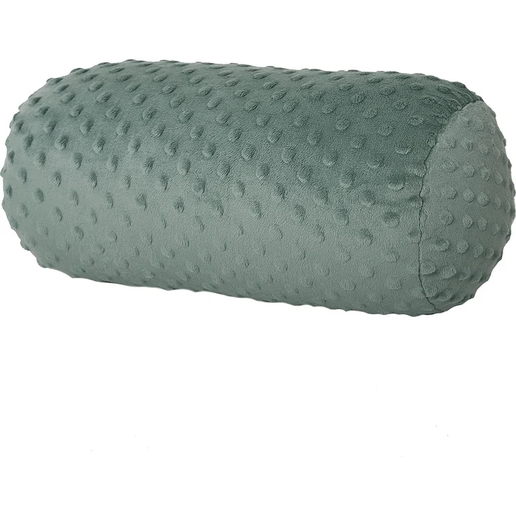 Dr. Berger Nackenrolle Minky Jadegrün 40 x 16 cm – Bild 1
