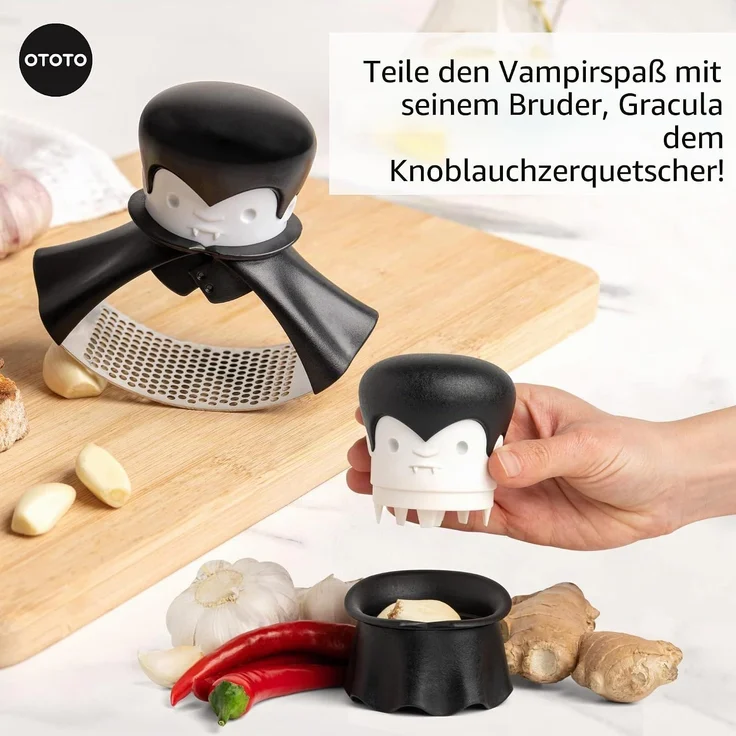 OTOTO Rockula Knoblauchpresse – Bild 7