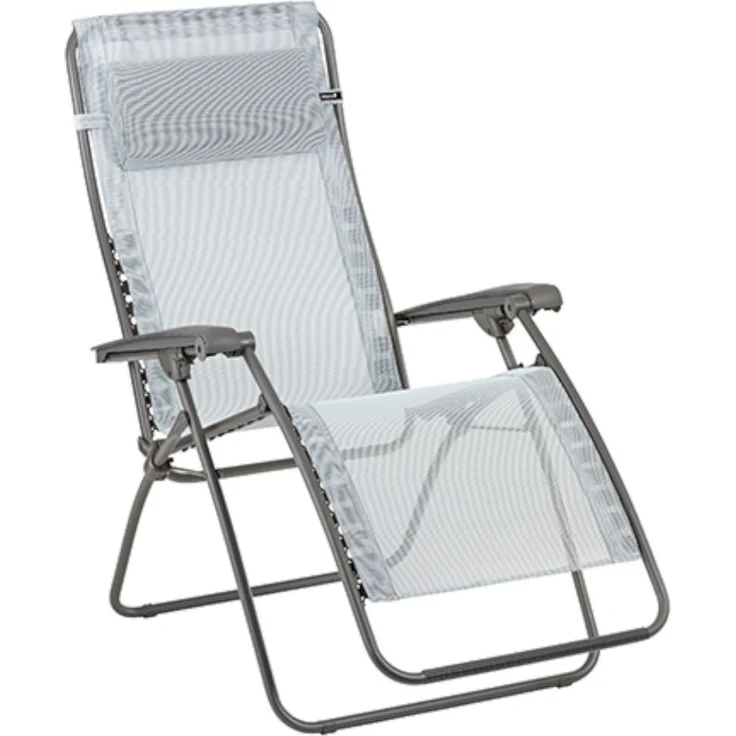 Lafuma RSXA Clip Ciel Titane Relaxliege Batyline® Iso Sonnenliege LFM2055.9711 – Bild 5