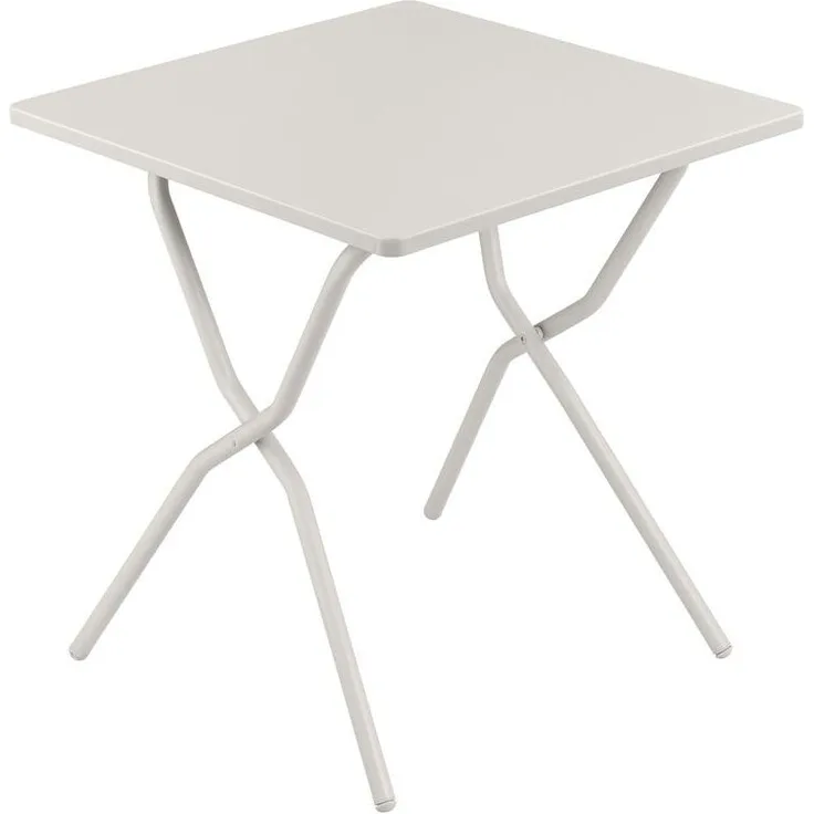 Lafuma Gartentisch 70 x 70 cm Balkon Campingtisch klein Tisch BALCONY Sand