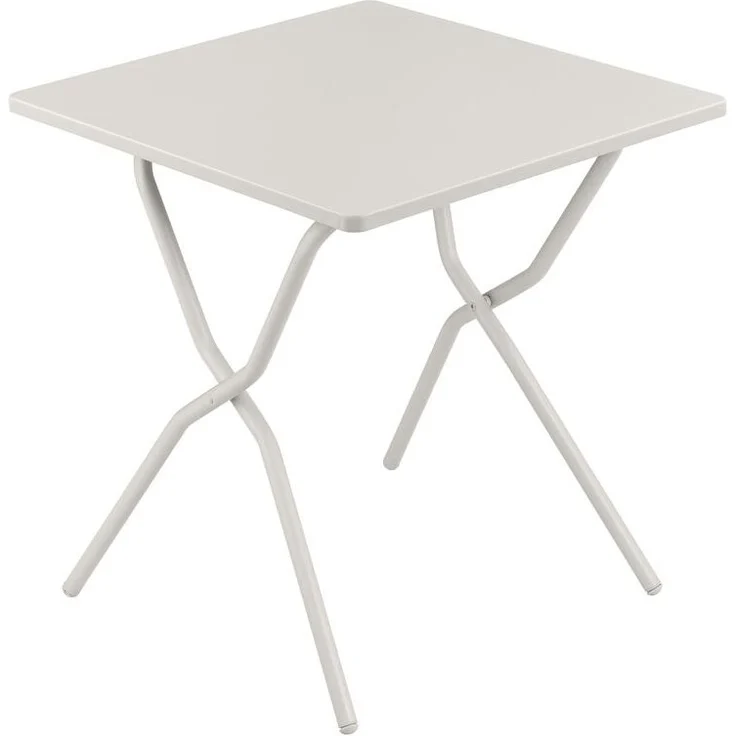 Lafuma Gartentisch 70 x 70 cm Balkon Campingtisch klein Tisch BALCONY Sand – Bild 1