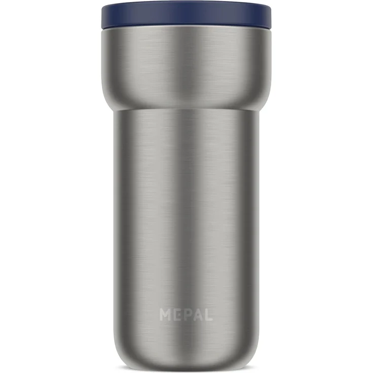 Mepal Ellipse Tägliche Nutzung 375 ml Schraubdeckel Polypropylen (PP) Silikon Edelstahl Edelstahl Blau 8 h – Bild 1