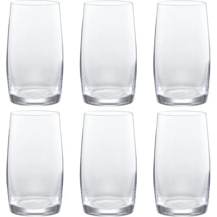 BOHEMIA SELECTION Longdrinkglas SIMPLY, 380 ml Fassungsvermögen, Glas, Spülmaschinengeeignet