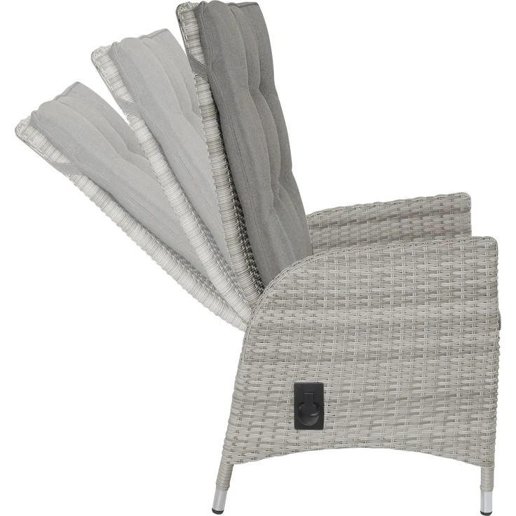 LC Garden »Roma« Gartenstuhl natur Positionsstuhl – Bild 3