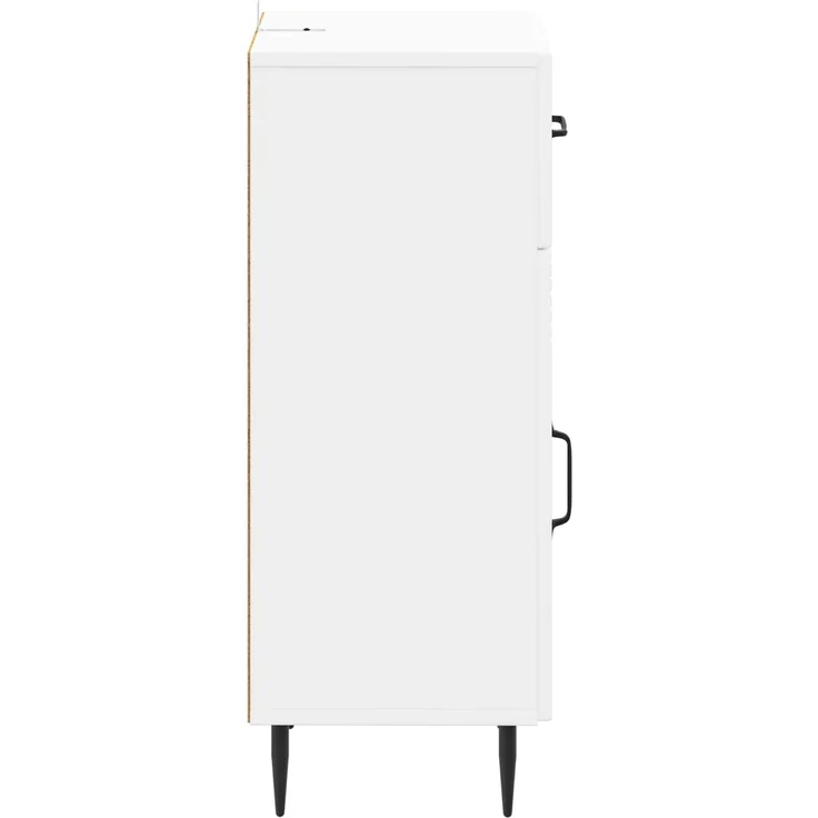 vidaXL Badezimmer Aufbewahrungsschrank HAARLEM Weiß 30 x 31 x 80 cm 896825 – Bild 5
