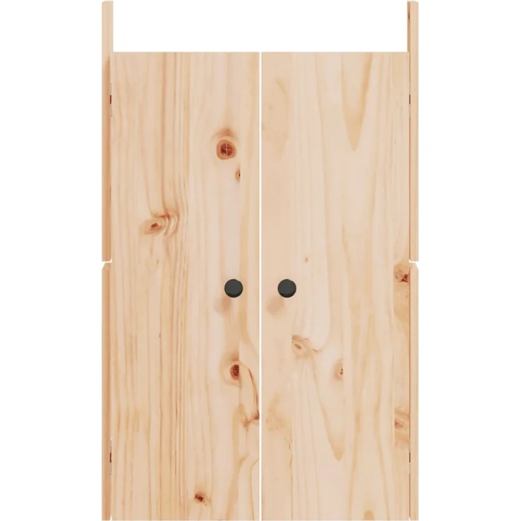 vidaXL Türen für Outdoor-Küche MEPPEL 2 Stk. 50 x 9 x 82 cm Massivholz Kiefer 832358 – Bild 5