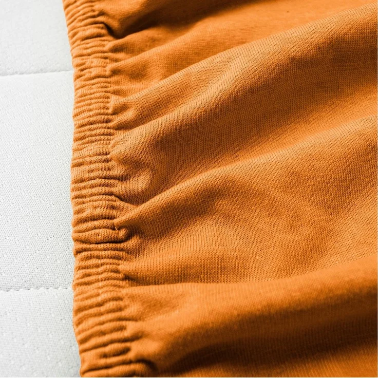 Hometex Premium Textiles Spannbettlaken Jersey Spannbettlaken 100% Baumwolle, Jersey, Gummizug: Rundumgummizug, Premium-Jersey Matratzenhöhe bis 23 cm – Bild 3