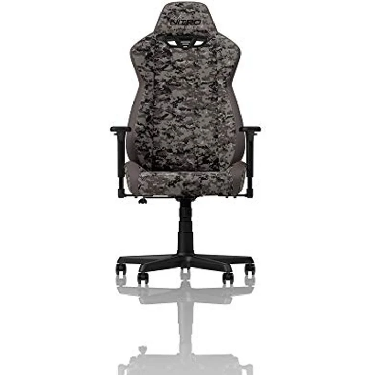 NITRO CONCEPTS S300 Gamingstuhl - Ergonomischer Bürostuhl Schreibtischstuhl Chefsessel Bürostuhl Pc Stuhl Gaming Sessel Stoffbezug Belastbarkeit 135 Kilogramm - Urban Camo – Bild 6