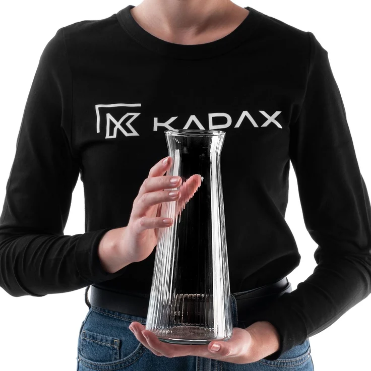 KADAX Glaskaraffe, Wasserkaraffe aus Glas, Spülmaschinenfeste Getränkekaraffe – Bild 7