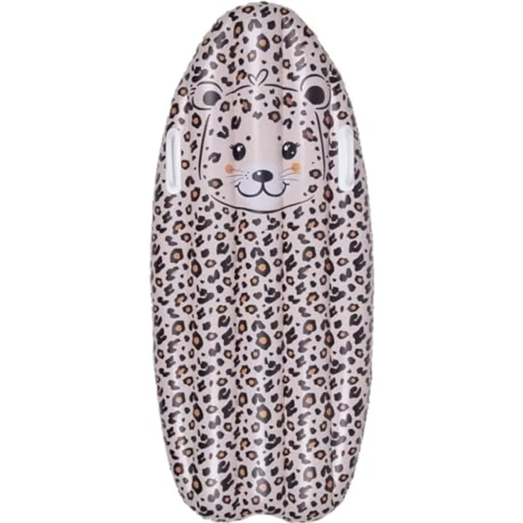 Swim Essentials Luftmatratze Swim Essentials Surfbrett Beige Leopard 120 cm