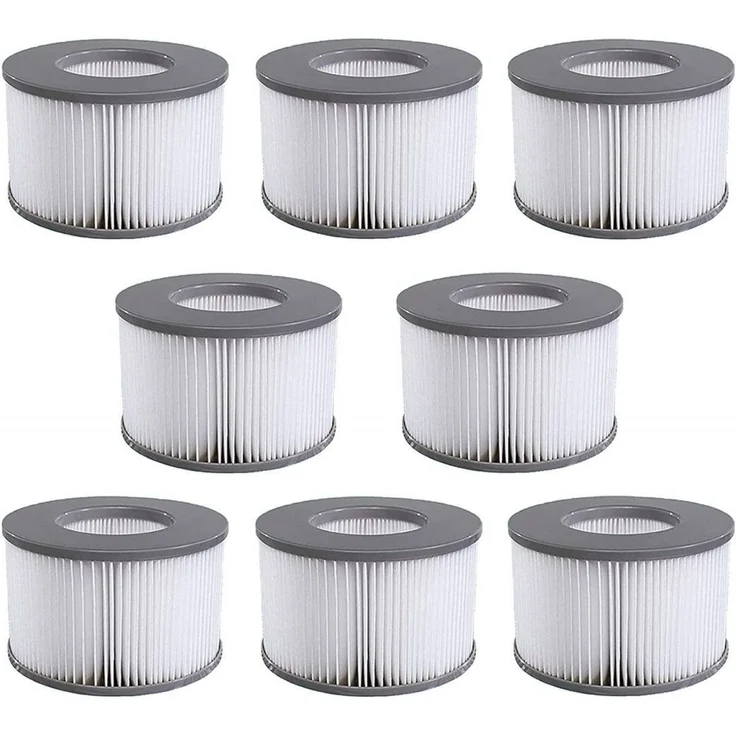 FELIXLEO Kartuschen-Filterpumpe Ersatzfilter für MSPA Whirlpool zubehör für MSPA FD2089 (8 St) – Bild 1