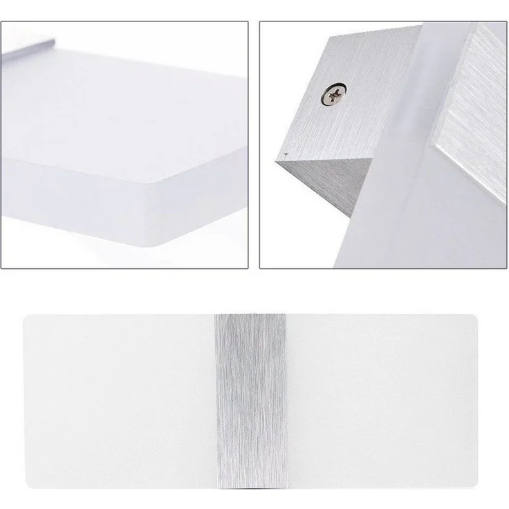 POPOLIC Wandleuchte Moderne minimalistische Acryl-Wandleuchte, 12 W – Bild 4
