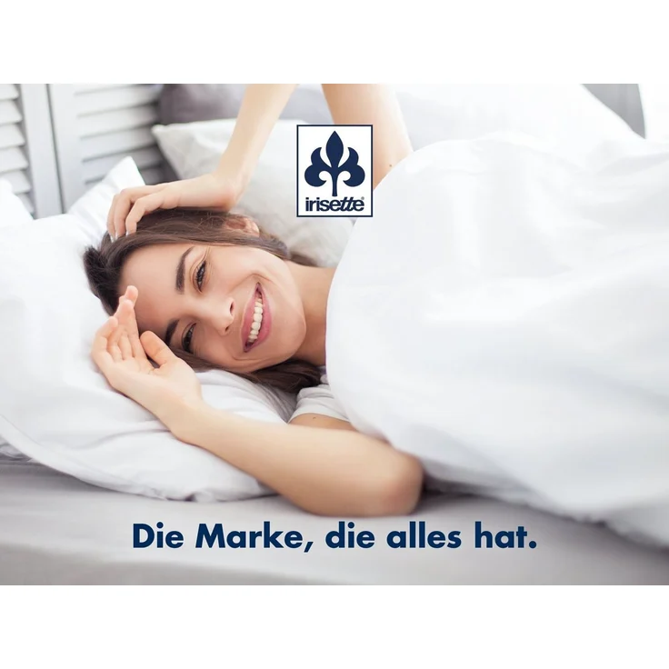 Irisette Naturfaserbettdecke irisette® Sensible Ganzjahres-Bettdecke, Füllung: bauschige Markenhohlfaser, temperatur- und feuchtigkeitsregulierend, Bezug aus Naturmaterialien – Bild 3