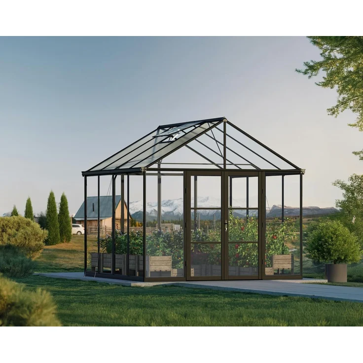 Palram - Canopia Aria 1010 | Alu Gewächshaus mit – Bild 2