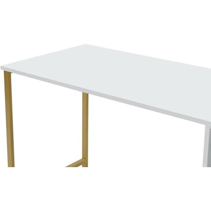 Dmora Schreibtisch Caprioli 240 x 60 x 74 cm Weiß, 1 Fach – Bild 8