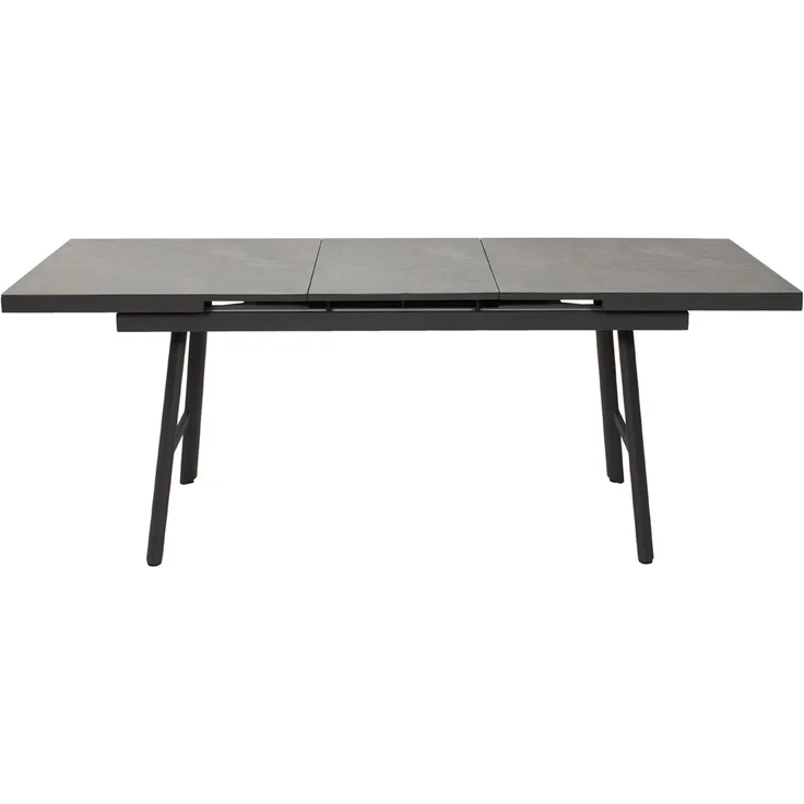 Gartentisch Burundi Ausziehtisch mit Synchronauszug 160/210x90x77,5 cm Keramik Anthrazit – Bild 6