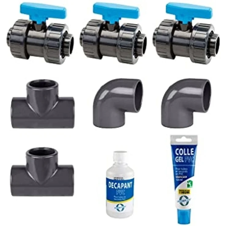 Poolex Swimmingpool Bypass Set,Ø 50 mm – Bild 1