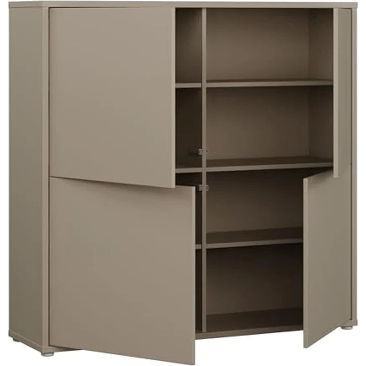 FORTE Highboard, Grifflos,Push to open, Stauraum – Bild 7