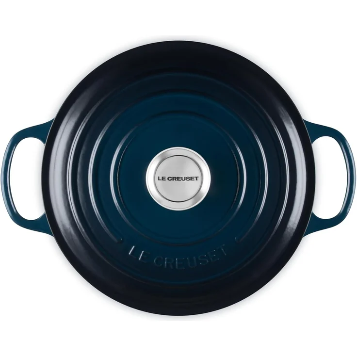 Le Creuset Signature Bräter rund 24 cm nuit – Bild 4