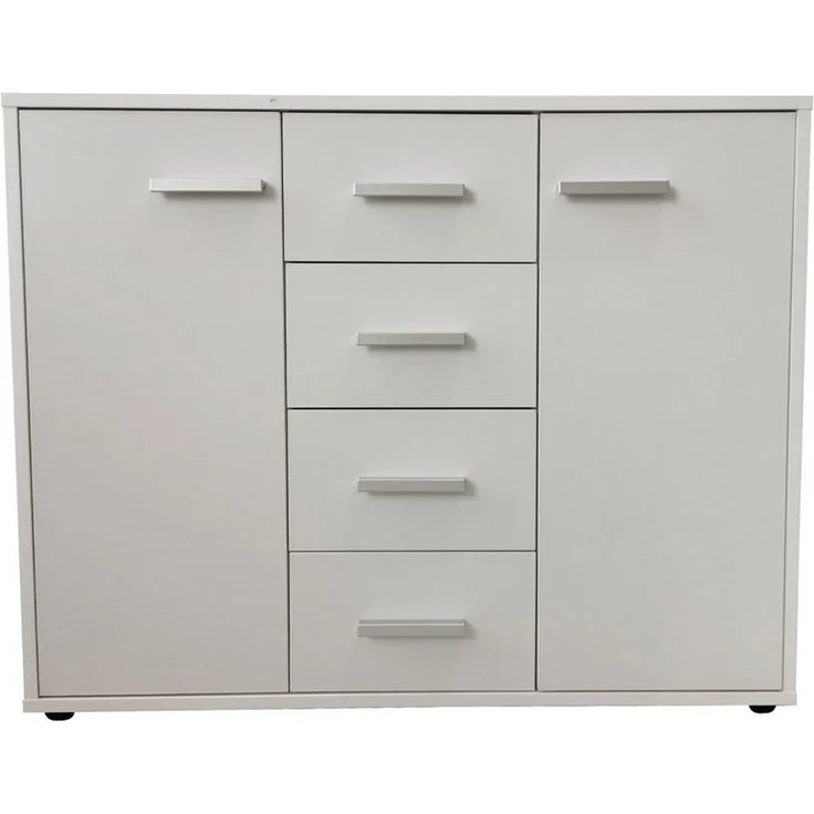 HTI-Living Sideboard Sideboard Nina mit 4 Schubladen Weiß (Stück, 1 St, 1 Sideboard), Anrichte Kommode Schrank – Bild 1