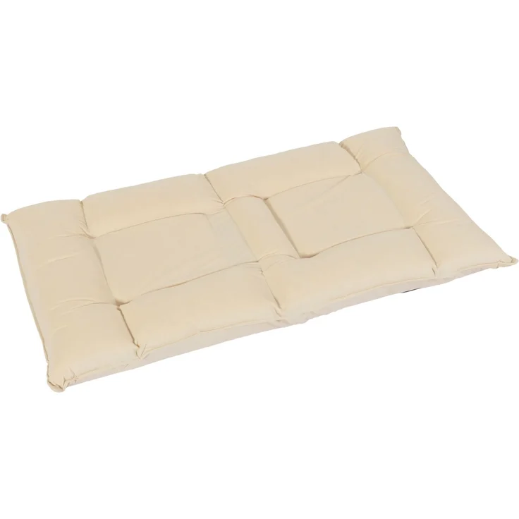 Bodensessel HWC-N44, Relaxsessel Bodenkissen Bodensofa Klappsessel 6 Relaxpositionen, stabiles Gestell Samt ~ beige – Bild 7