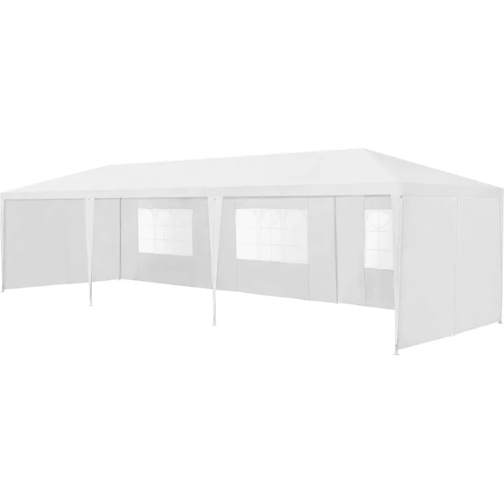 Pavillon Wedau 900x300x255 cm Weiß casa. pro