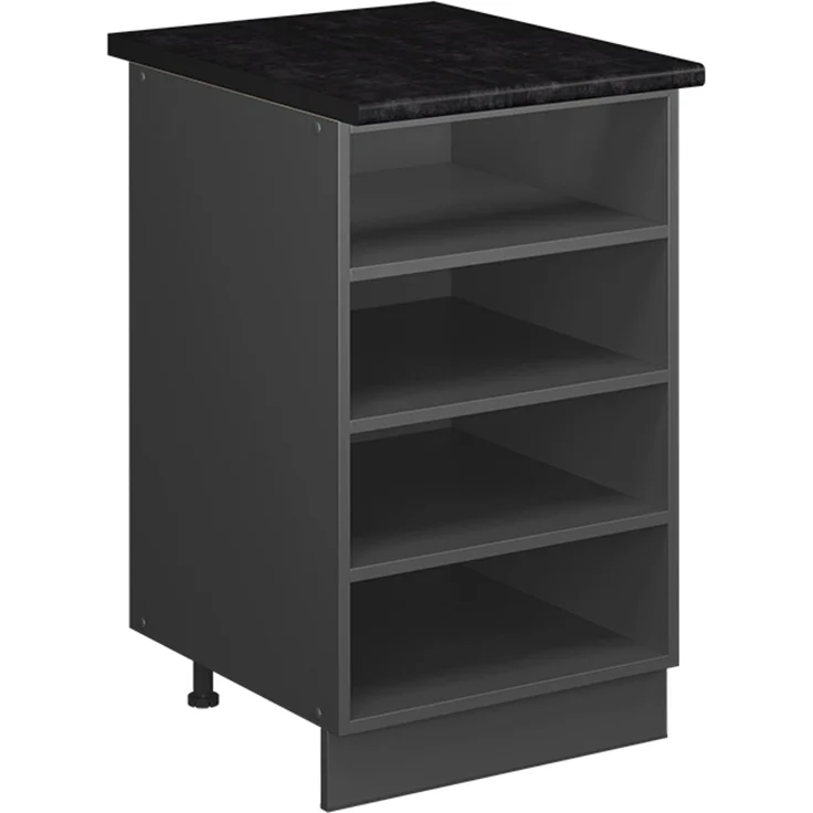 Küchenregal Fame-Line Anthrazit 50 cm, AP Anthrazit Vicco – Bild 1