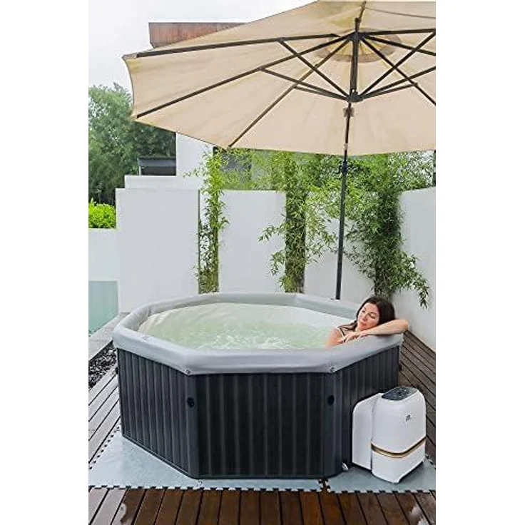 MSpa Whirlpool NEU 2024 TUSCANY Frame Outdoor Indoor Pool XXL 6 Personen F-TU062W – Bild 5