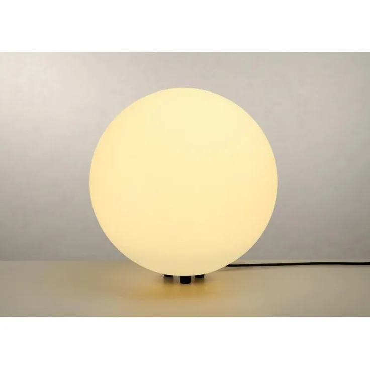 SLV No. 227221 ROTOBALL FLOOR 50 Aussenleuchte weiss E27 max. 24W IP44