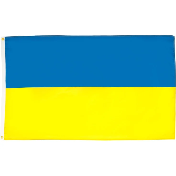 AZ FLAG - Flagge Ukraine - 90x60 cm - Ukrainische Fahne 60x90 Cm Feiner Polyester - Flaggen