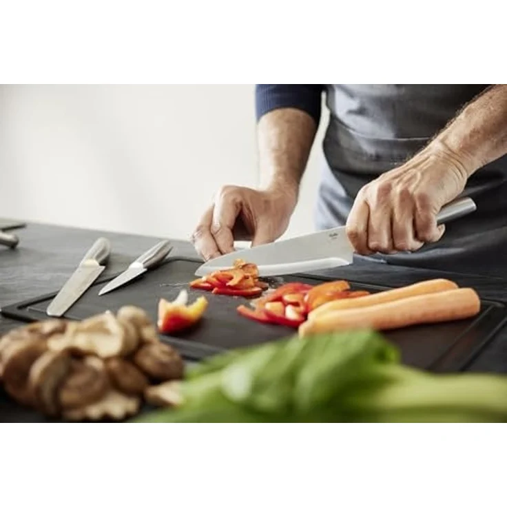 Fissler Brotmesser Essential, stabile Klinge, Halbkropf, großer Wellenschliff – Bild 3