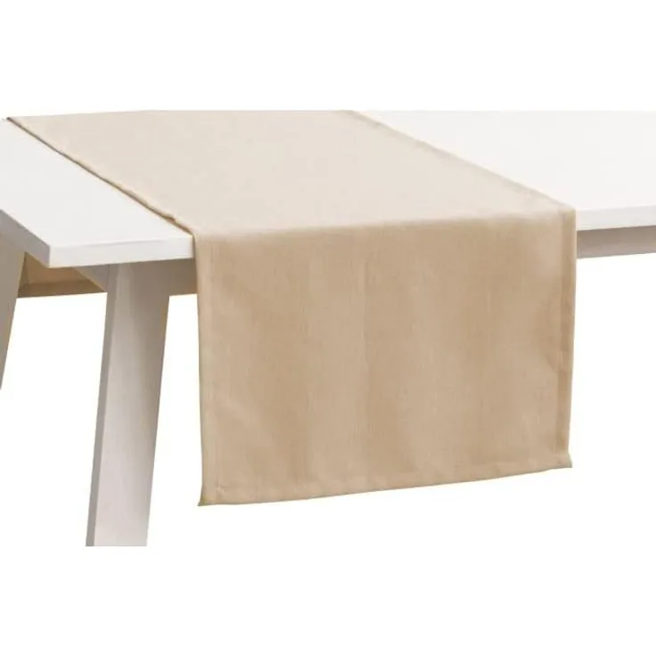 Tischläufer PANAMA BL 50x150 cm beige Tischdecke Tischband