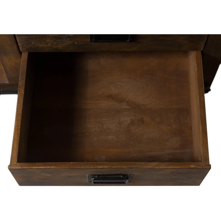 TV-Board Mango 200x55x50 braun lackiert RAILWAY #436 – Bild 6