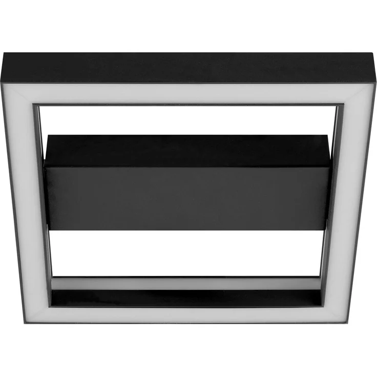 Brilliant Leuchten No. G99312-76 LED Wand- und Deckenleuchte Icarus 30x30 cm sand schwarz – Bild 7