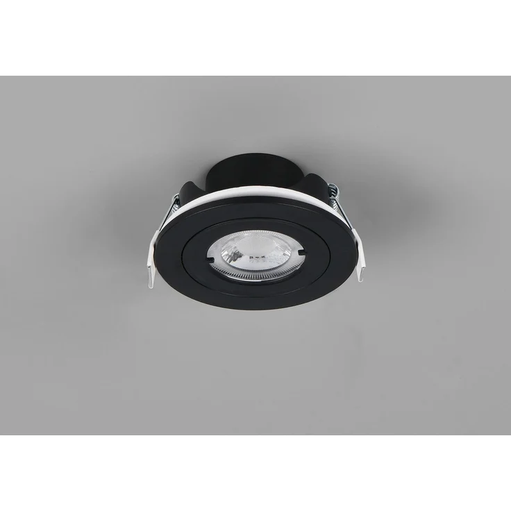 Flacher LED Einbaustrahler 230V dimmbar 3er Set Badezimmer geeignet 4000K Ø 8cm – Bild 5