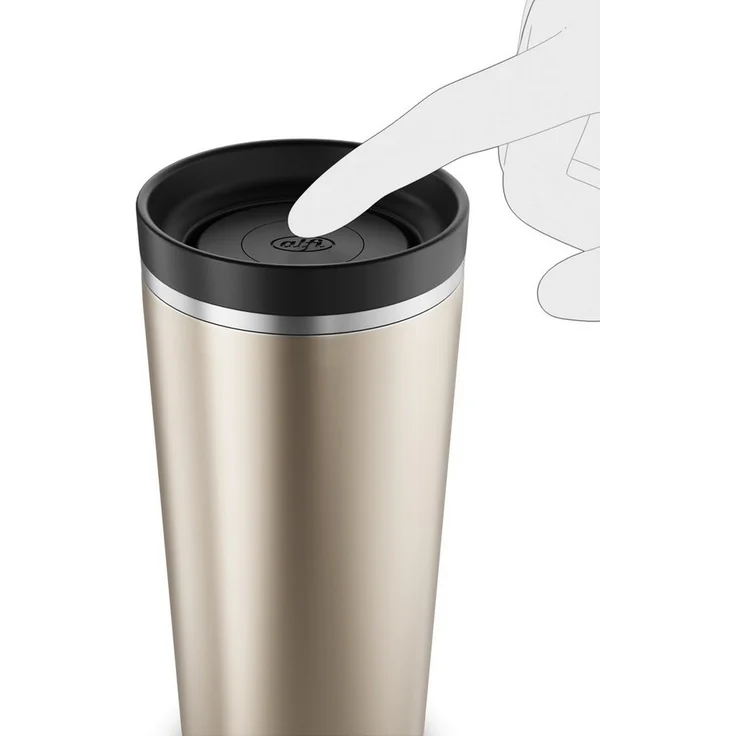 Alfi Isolierbecher Iso Coffee Pro champagne 0,38l – Bild 2
