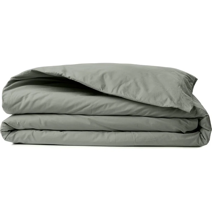 L'essentiel Maison 'Tonne Verte - 52' Ranforce Einzelbett-XXL-Bettbezug (DE), Dunkelgrau, 220 x 155 cm – Bild 1