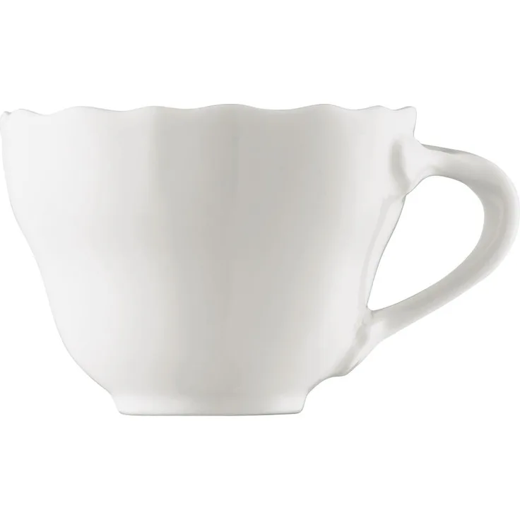 Hutschenreuther Maria Theresia Espresso- / Mokkatasse, Obertasse, Porzellan, Weiß, Spülmachinenfest, 100 ml, 14722