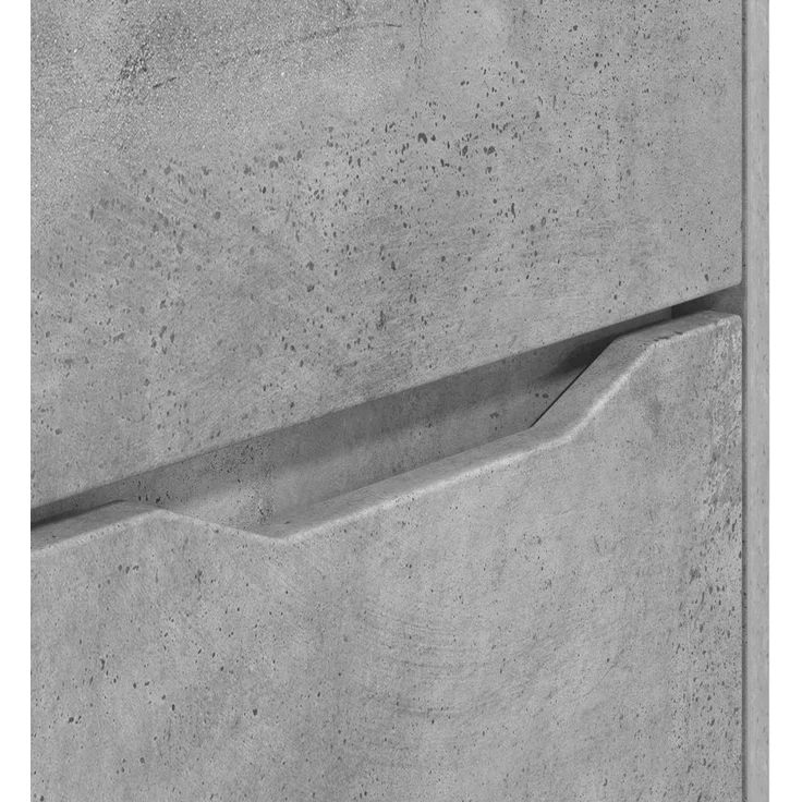 vidaXL Aufbewahrungsschrank 40 x 48 x 57 cm Holzwerkstoff Betongrau 888840 – Bild 10