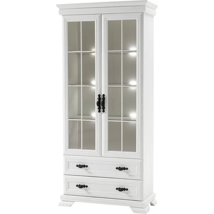 Home affaire Vitrine Royal Höhe ca. 192 cm, getönte Glasscheiben