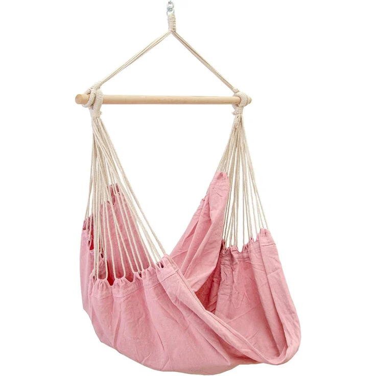 XXL Hängesessel Relaxsessel 185x130cm bis 150kg in Rosa – Bild 1
