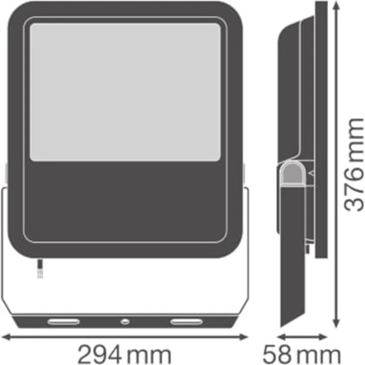 LEDVANCE FLOODLIGHT FL 200 P 133W 20KLM 865 PS SY100 BK – Bild 3