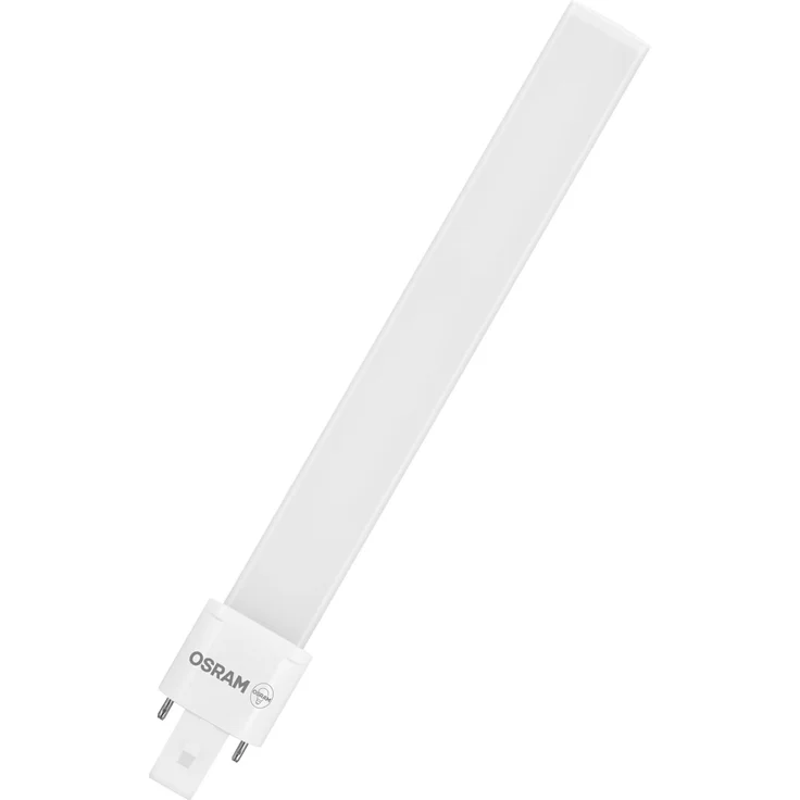 Osram DULUX S11 LED-Lampe für G23 Sockel, 6 Watt, 700 Lumen, Kaltweiß (4000K), Ersatz für herkömmliche 11W-Dulux Leuchtmittel