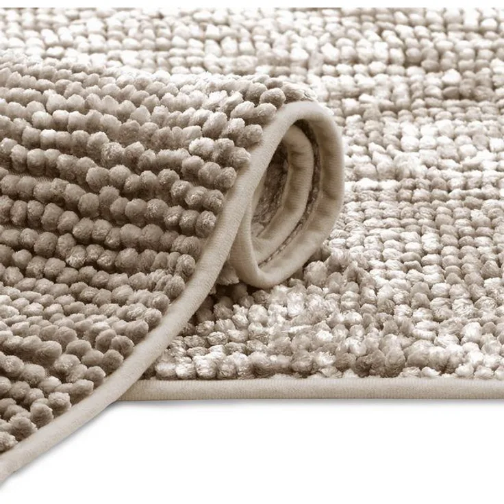 AmeliaHome Badematte Badematte Badteppich Badvorleger Duschvorleger Badezimmer rutschfest, rutschhemmend beschichtet, Rutschfest, Polyestertextilien, Rechteck, 50x70 cm, 60x90 cm, 70x120 cm